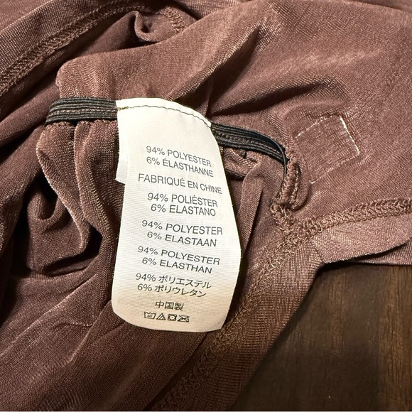 Vuori Westerlies Brown Ruched Tank XL - Picture 7 of 7